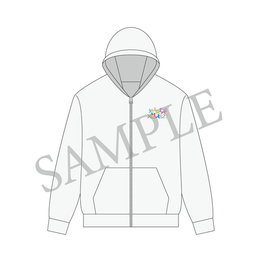 ジップアップパーカー