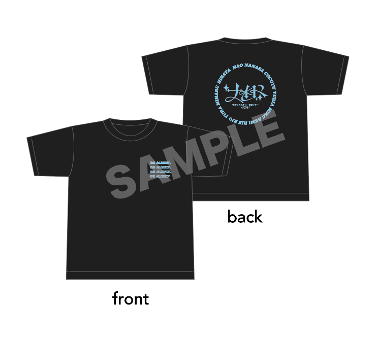 カレアイTシャツ（ナイトver. BLACK)