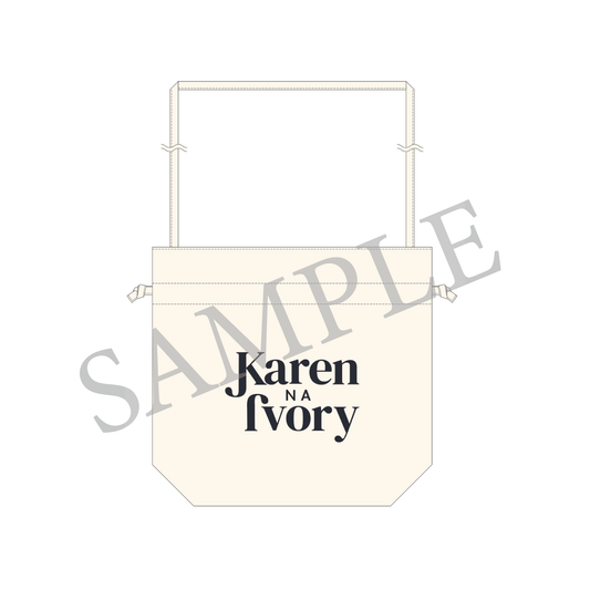 巾着ポシェット